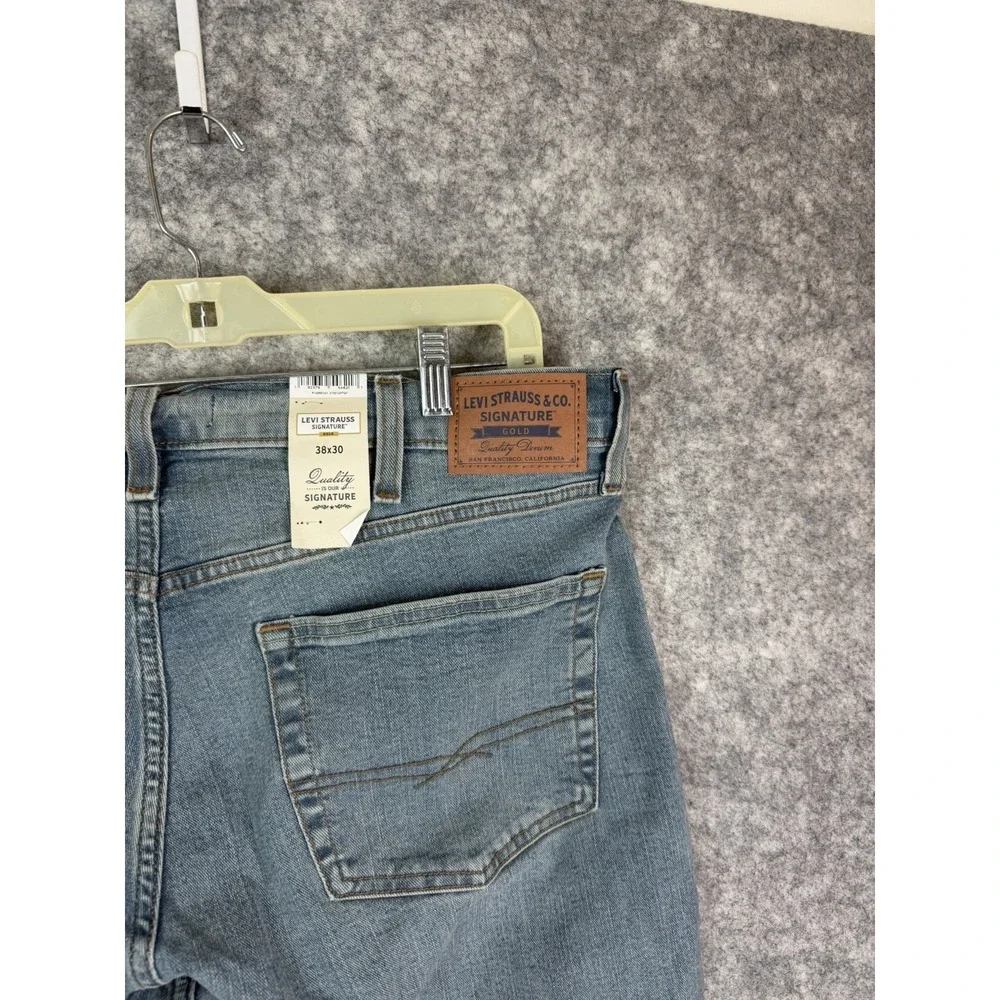 Levi's Jeans‎ Men's 38 Blue Relaxed Straight Signature Gold Denim San Francisco